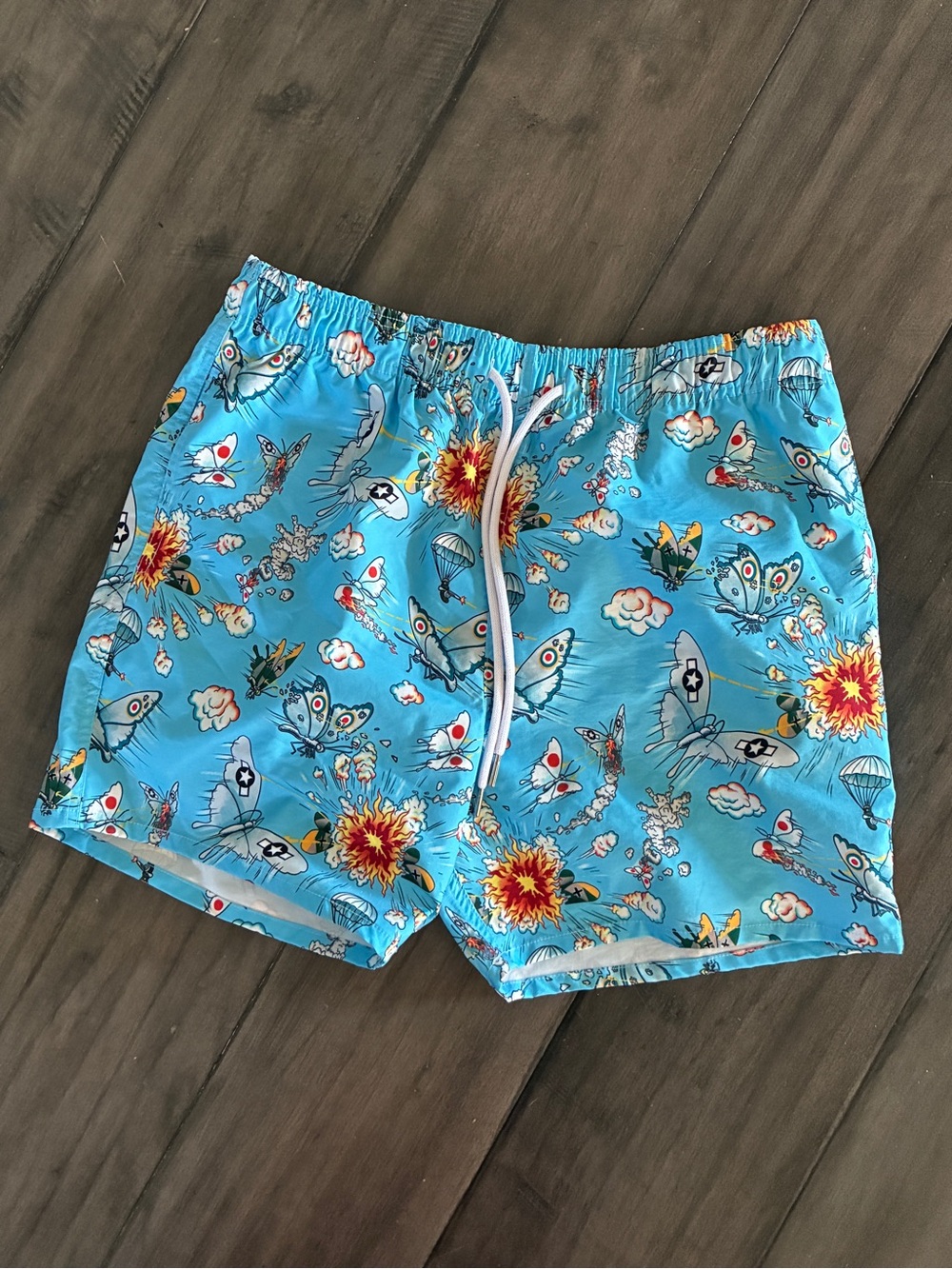 Culprit WW2 Jet Butterfly Swim Trunks - Size XL